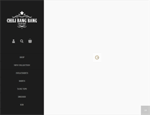 Tablet Screenshot of chilibangbang.com